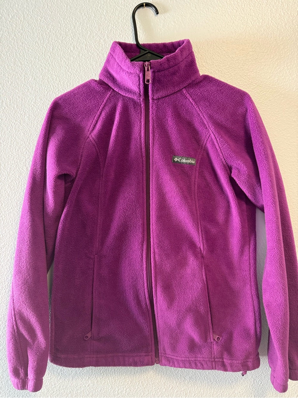 Columbia Women’s Purple Full Zip Fleece Jacket